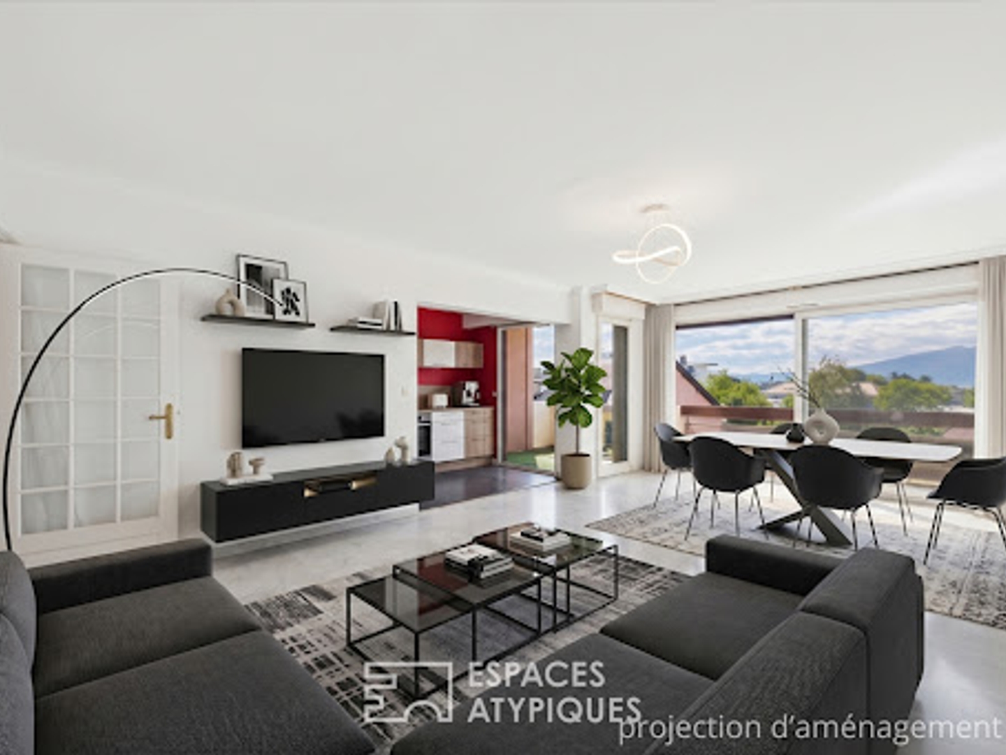 Appartement 4 pièces 107 m²