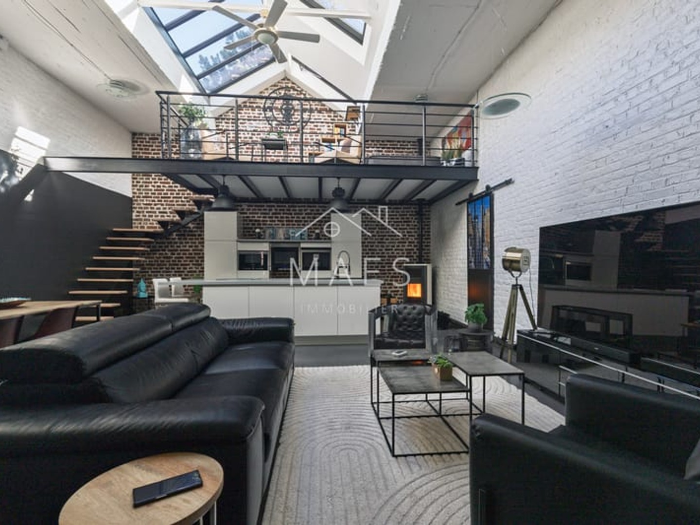 Superbe LOFT de 115m2 - 2 chambres - terrasse