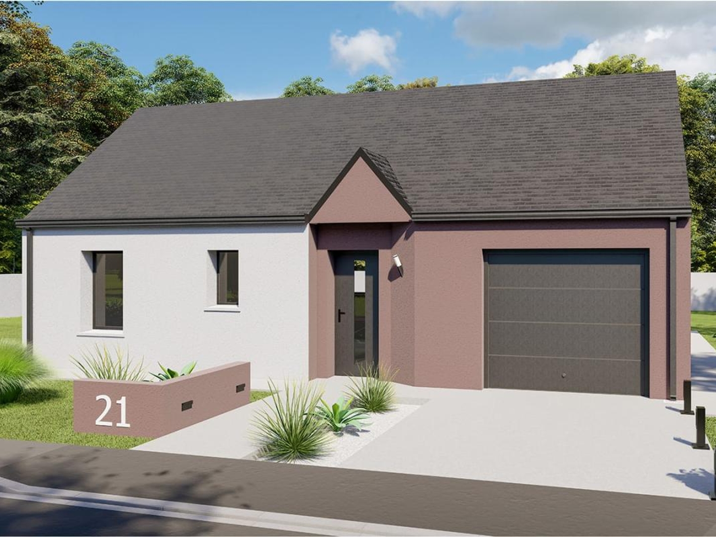 Maison à vendre - 74m2 - Saint-Aubin-Des-Bois (28300)