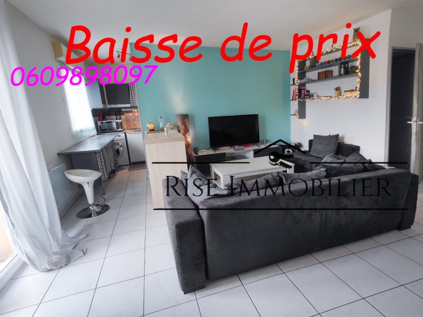 Appartement 3 pièces 55 m²