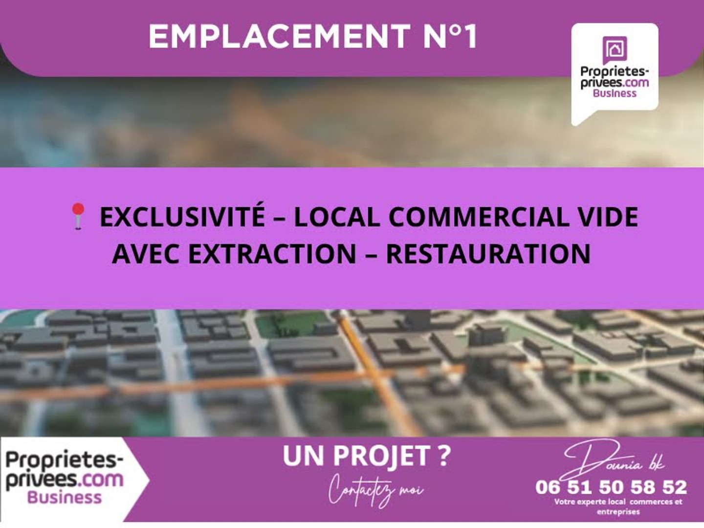 Commerce 1 pièce 85 m²