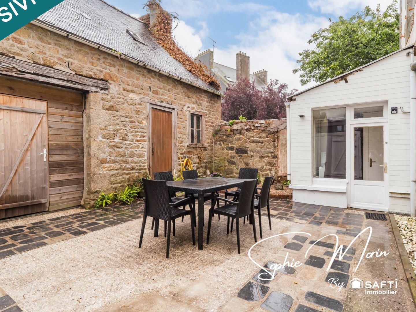 Maison familiale au coeur du bourg de Plouaret