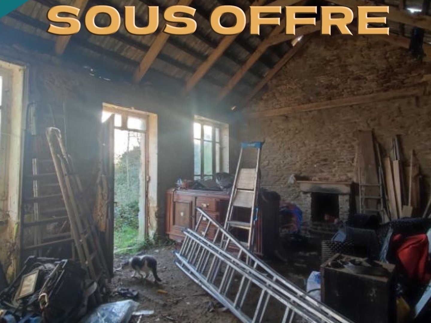 Maison à rénover 35 m2 / Terrain de 2300 m2