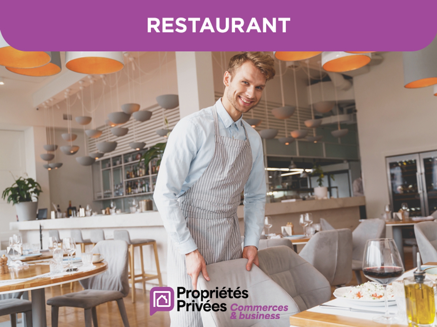 04000 DIGNE LES BAINS - Bar, Restaurant avec 7 logement , Fonds et Murs
