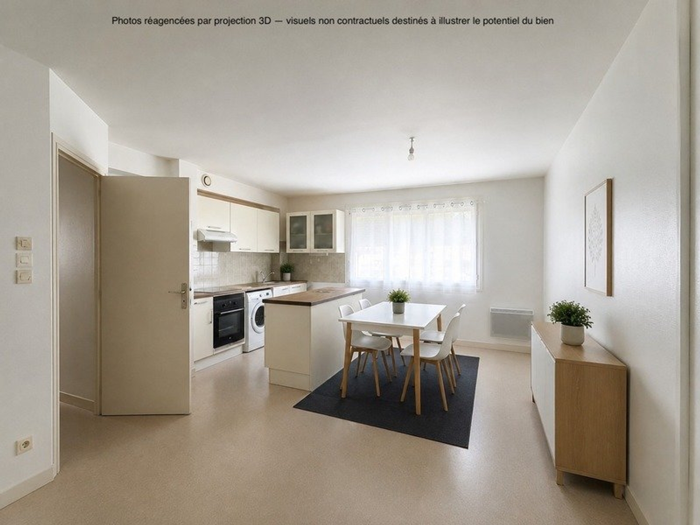 3 appartements disponibles — loyers HC de 613,29 € à 670,19 € — rendement brut de 4,76 % à 5,21 % — jusqu'à 5,21 % brut