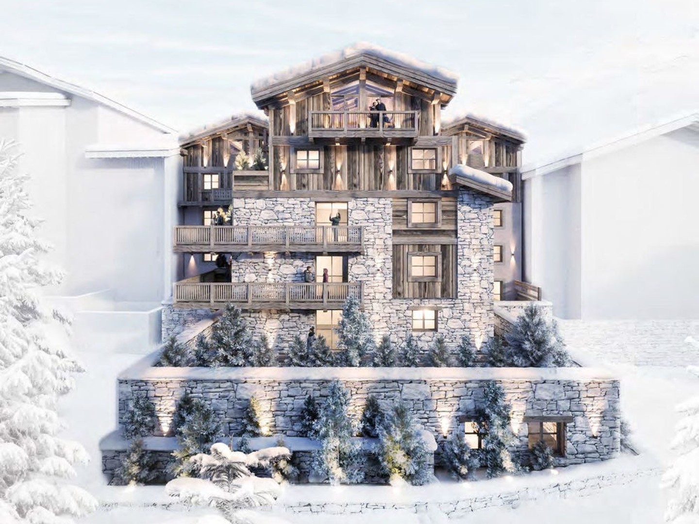 73150 VAL-D'ISERE Penthouse a vendre. SH 285m². 6 ch