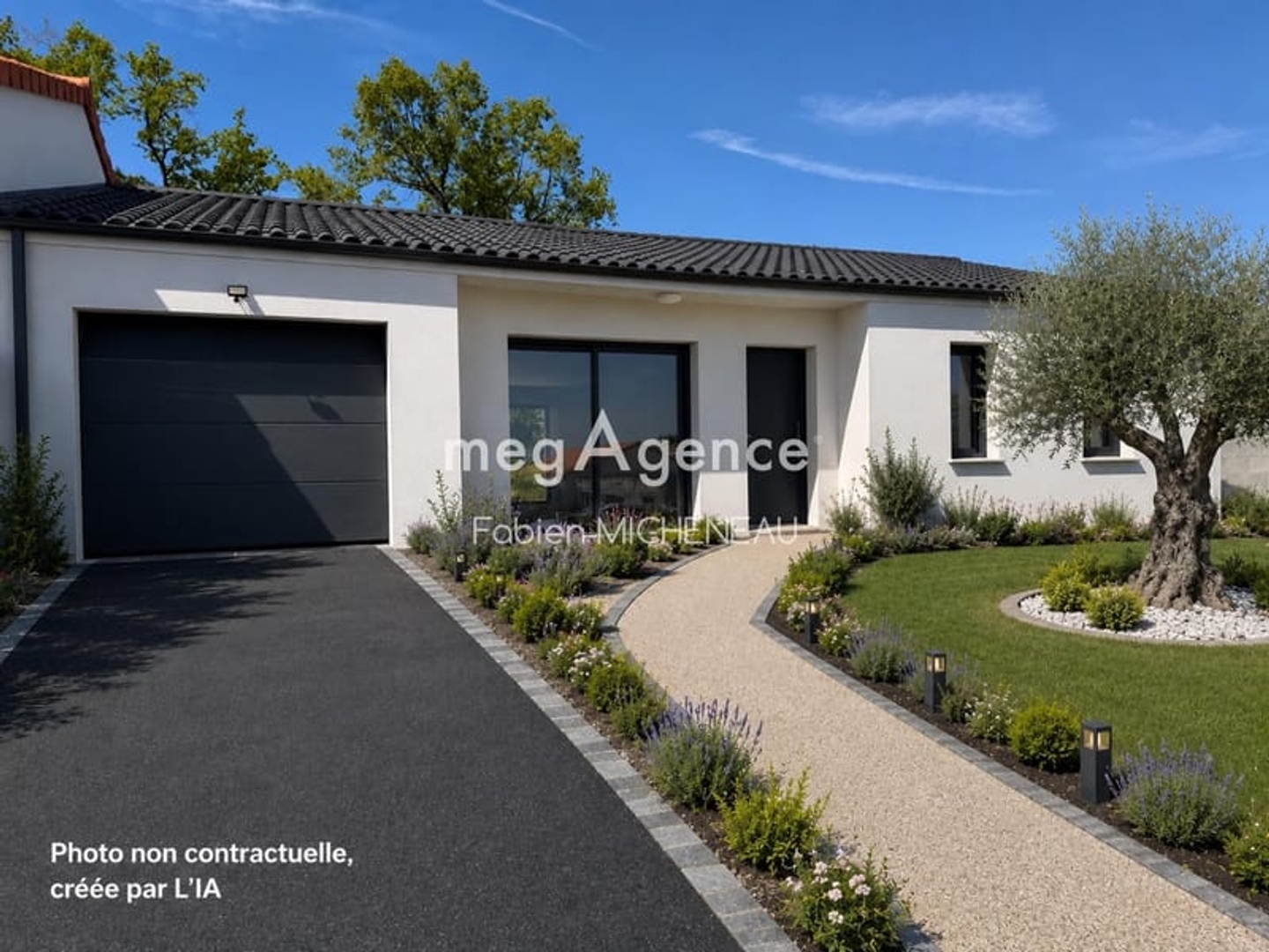 Maison neuve plain pied, Le May sur Evre, 101 m², 3 chambres