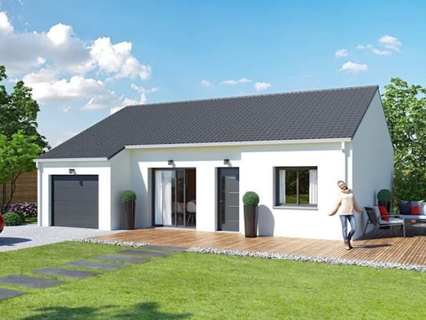 Maison 4 pièces 80 m²