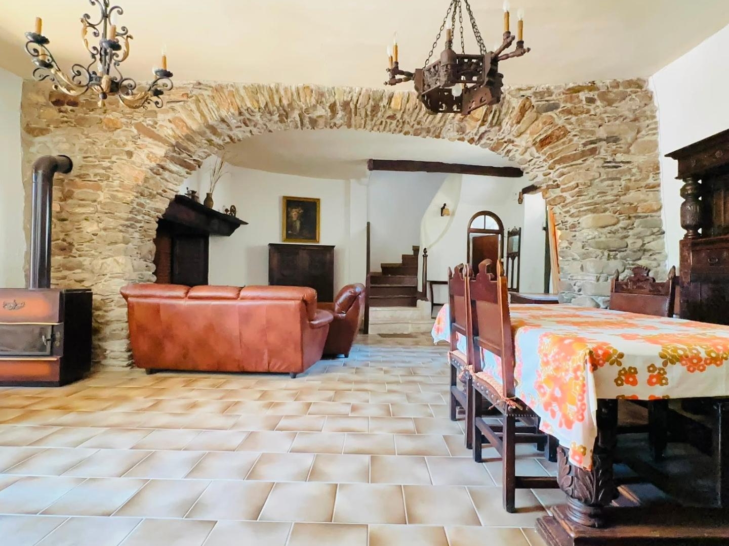 Maison à vendre - 7 pièces - 195m2 - Olargues (34390)