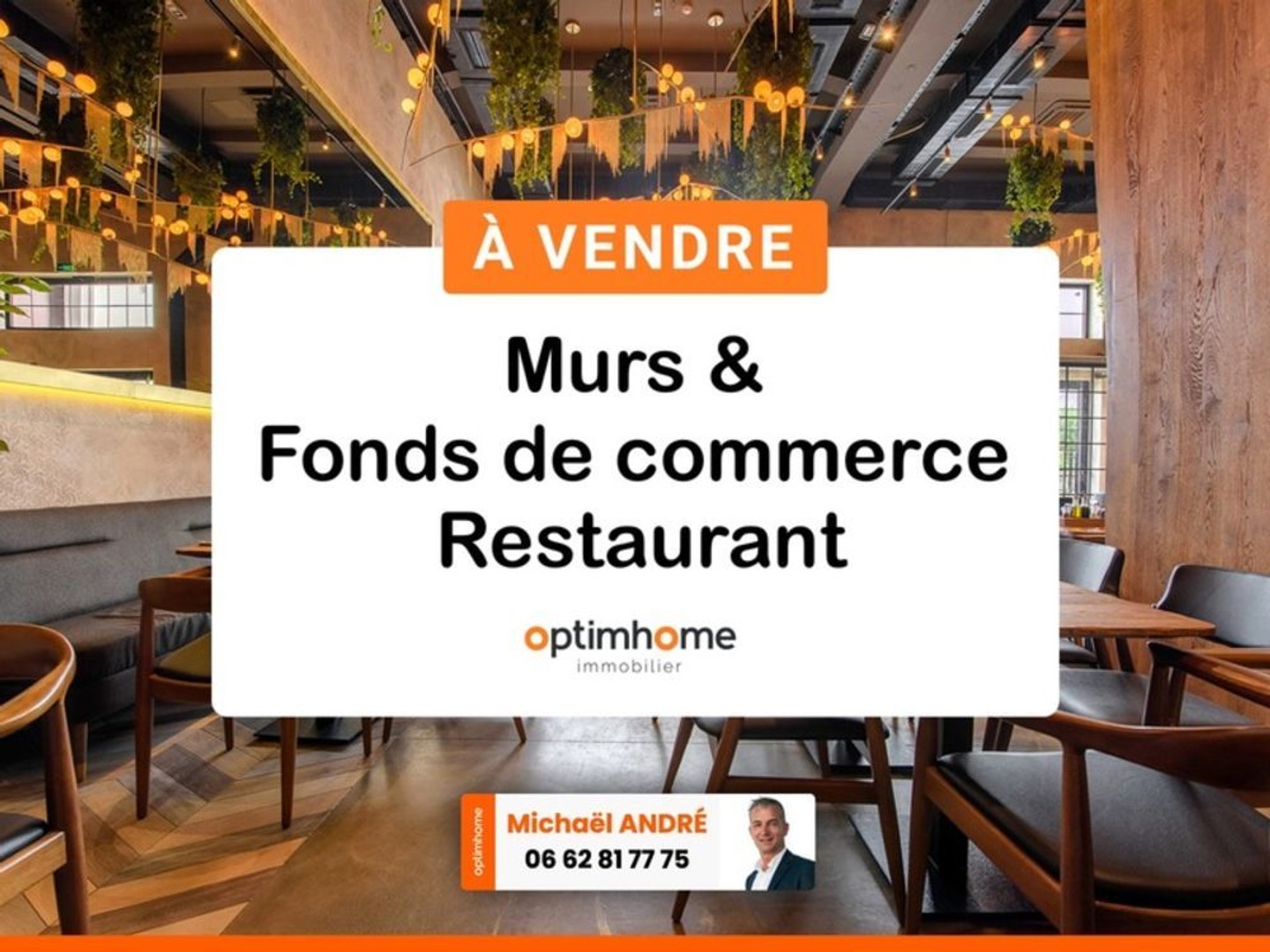 MURS COMMERCIAUX & FONDS DE COMMERCE RESTAURANT
