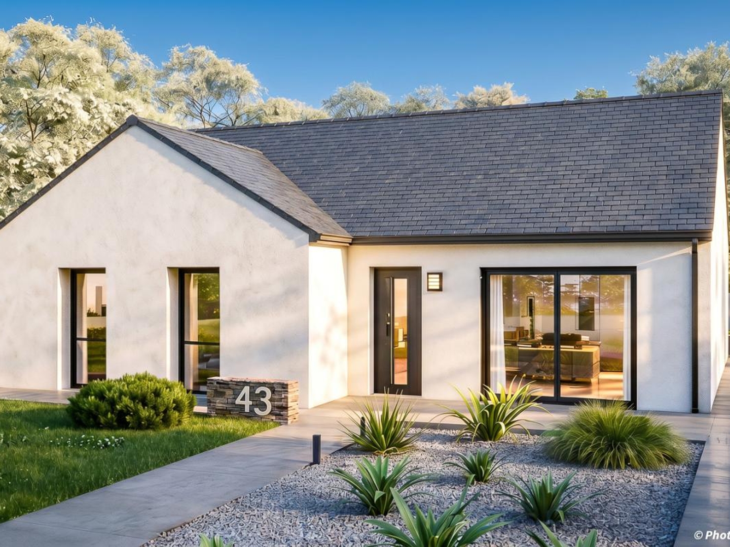 Terrain + maison 104 m²