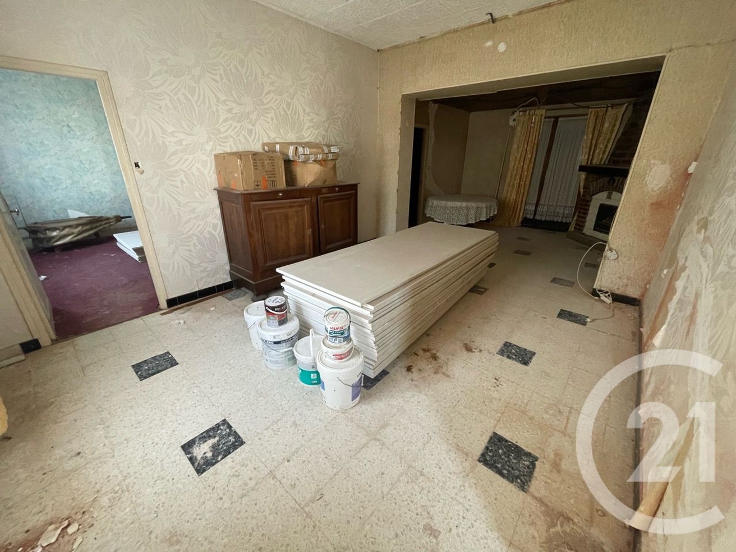 Maison à vendre - 3 pièces - 85m2 - Fresnoy-Le-Grand (02230)