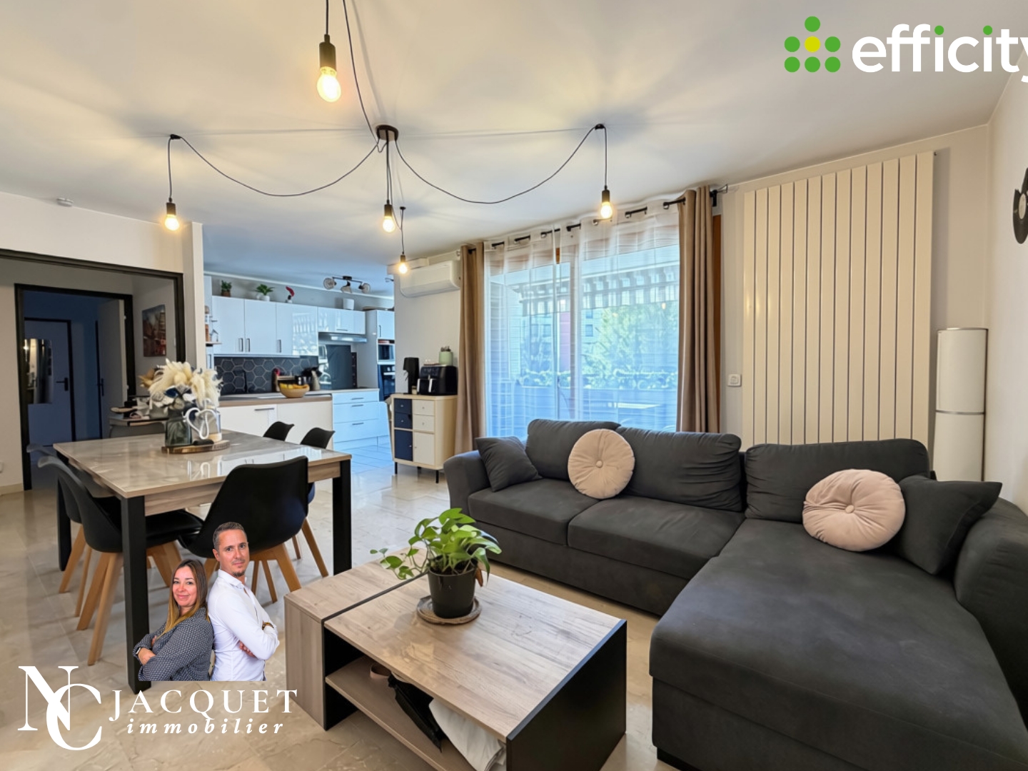 Appartement 3 pièces 64 m²
