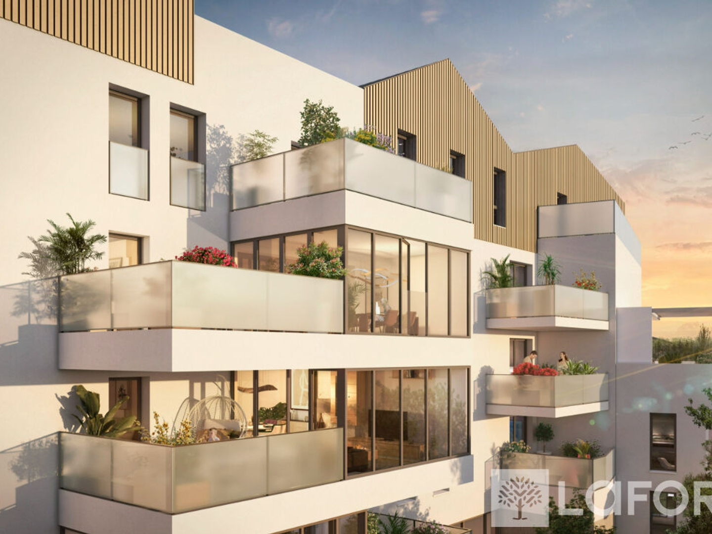 Appartement à vendre - 4 pièces - 48m2 - Tassin-La-Demi-Lune (69160)