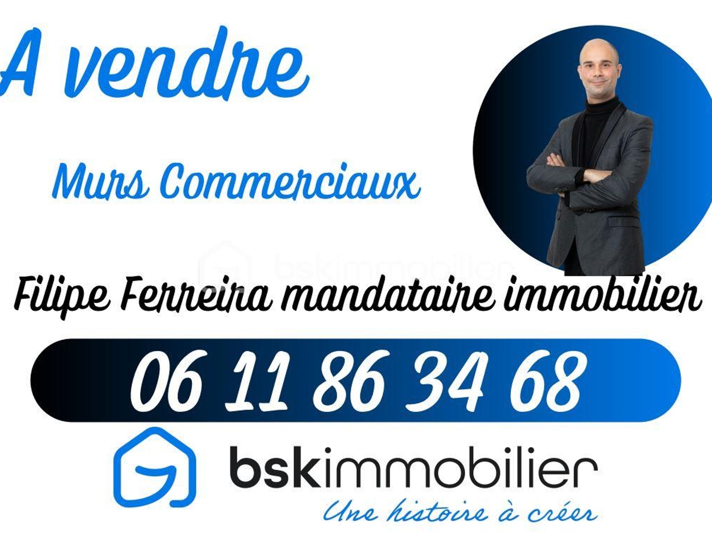 A vendre Murs commerciaux plus Licence IV