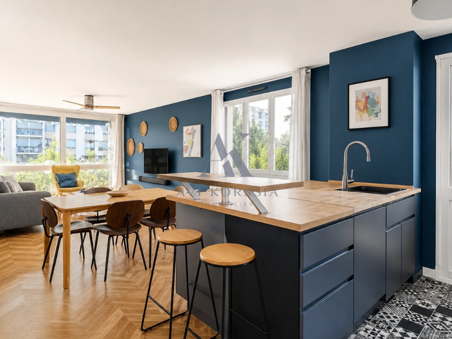 Saint-Genis-Laval Appartement T3 73 m2 rénové avec balcon