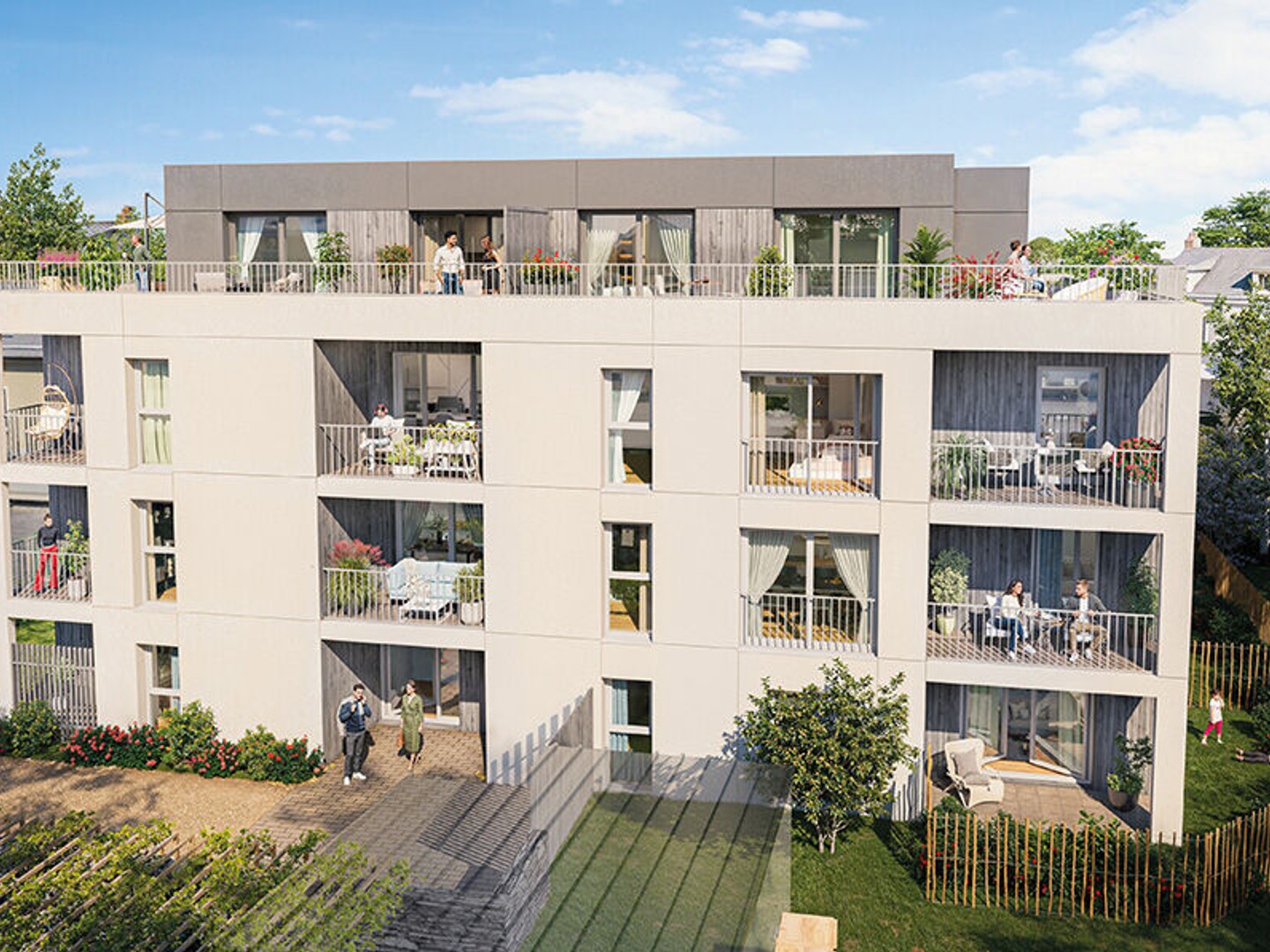 A vendre T2 avec loggia - Quartier La Fayette - Condorcet à ANGERS