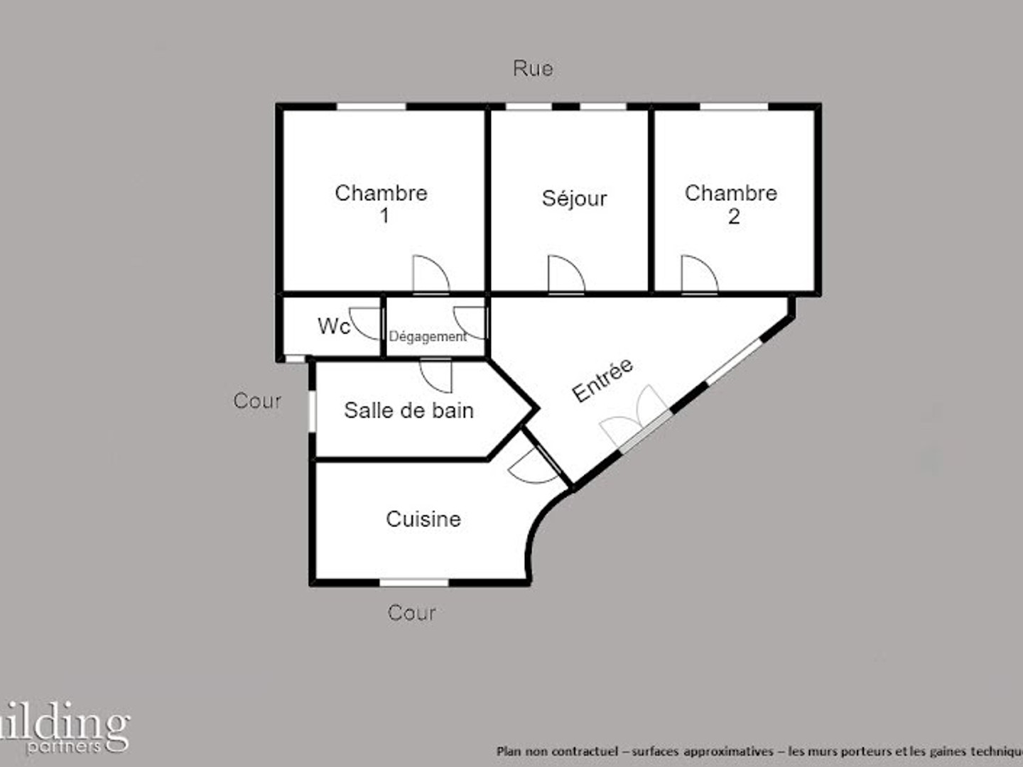 Appartement 4 pièces 70 m²