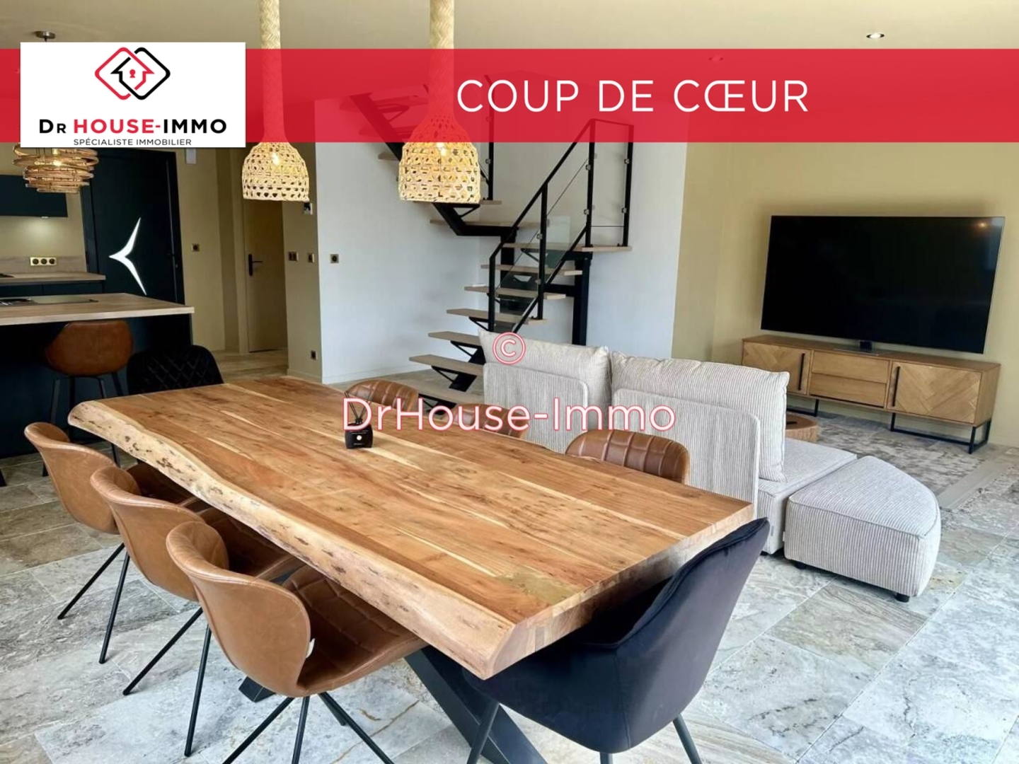 Maison à vendre - 6 pièces - 150m2 - Biéville-Beuville (14112)