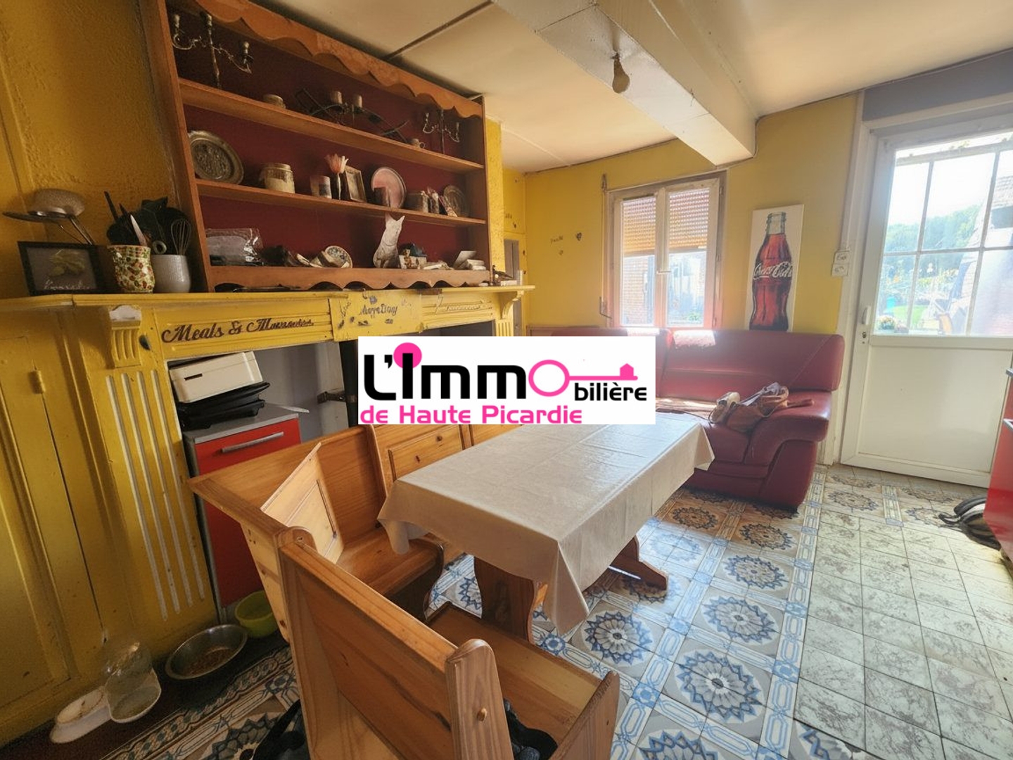 Maison à vendre - 4 pièces - 66m2 - Vauvillers (80131)