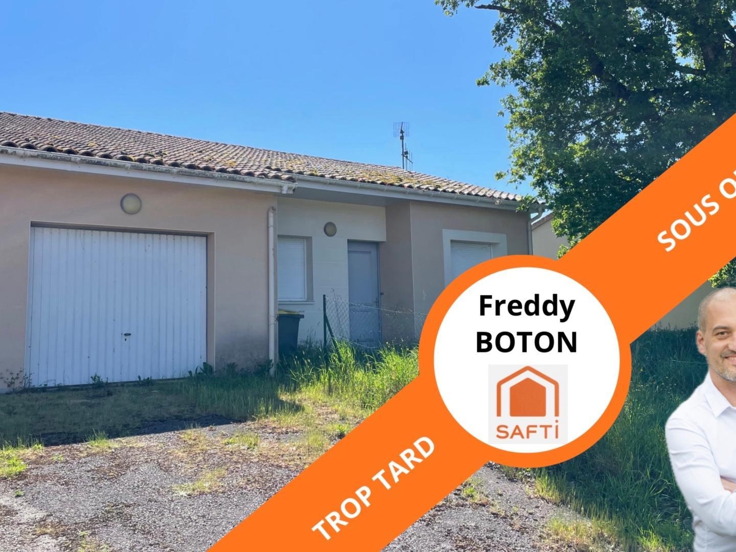 Pavillon de plain pied, 2 chambres,76m2
