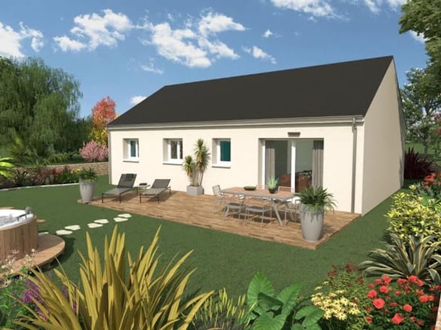Maison 76 m²