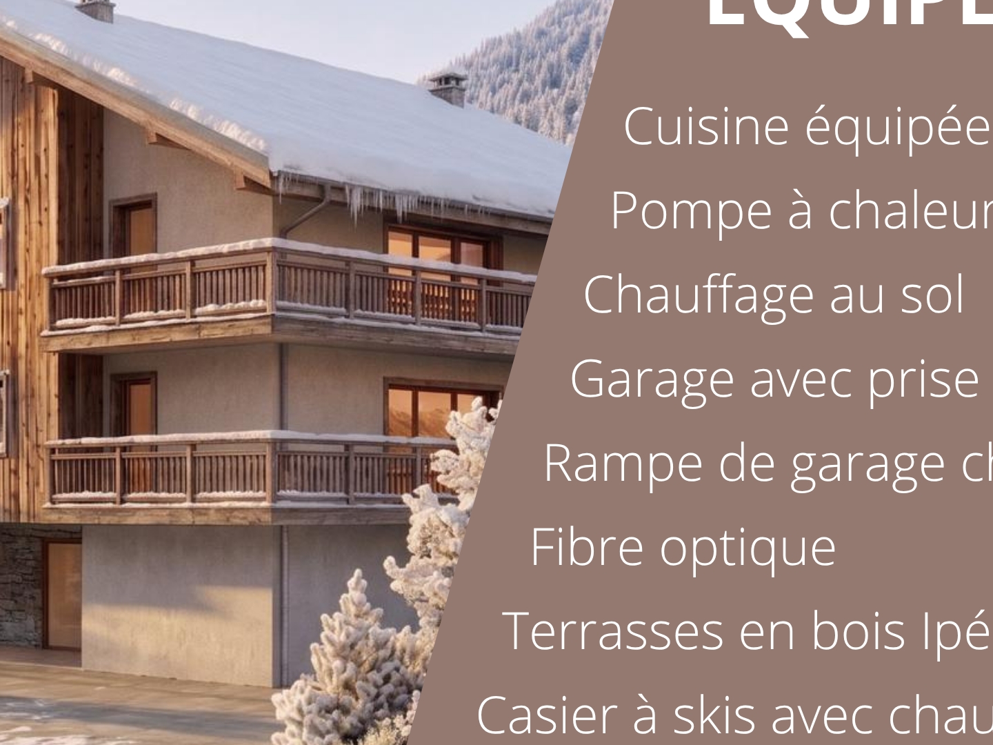 Appartement à vendre - 3 pièces - 50m2 - La Chapelle-D'abo... (74360)