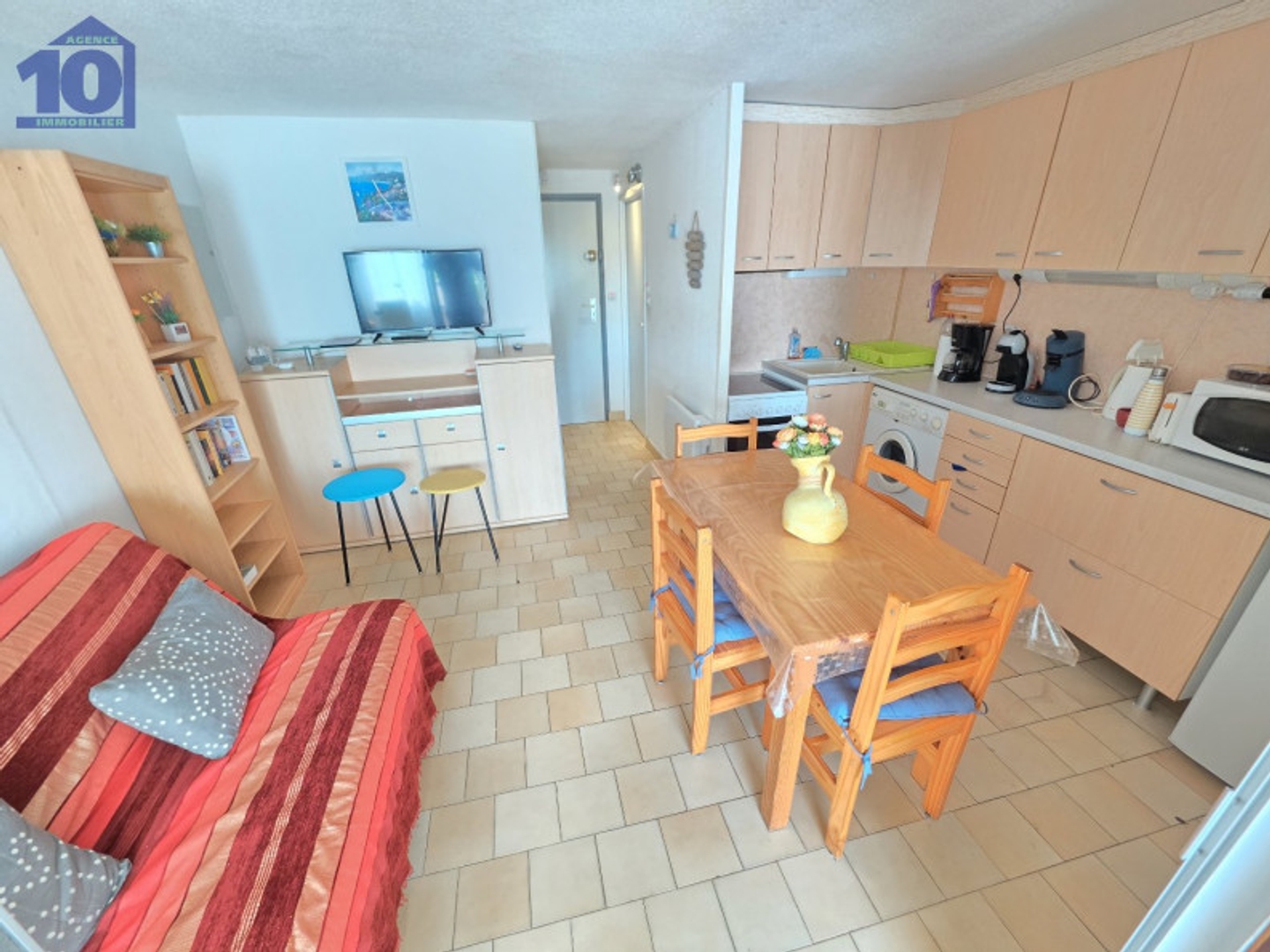 Studio cabine 2 pièces 33 m²