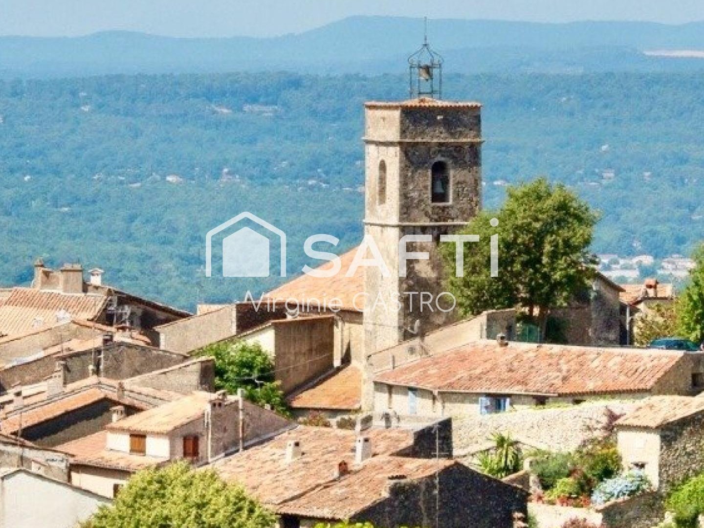 AUTHENTIQUE BATISSE EN PIERRE A RENOVER - 8 PIECES avec COMBLES & GARAGES