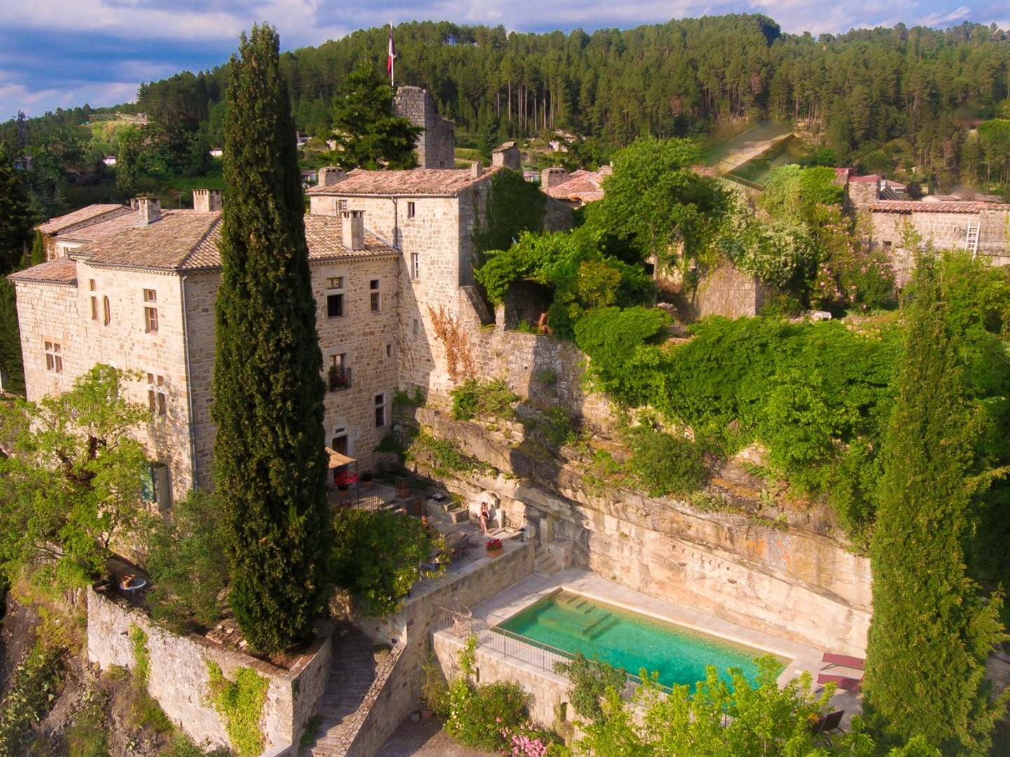 Lieu Inédit - vue 180o - Maison de maître sur promontoire -