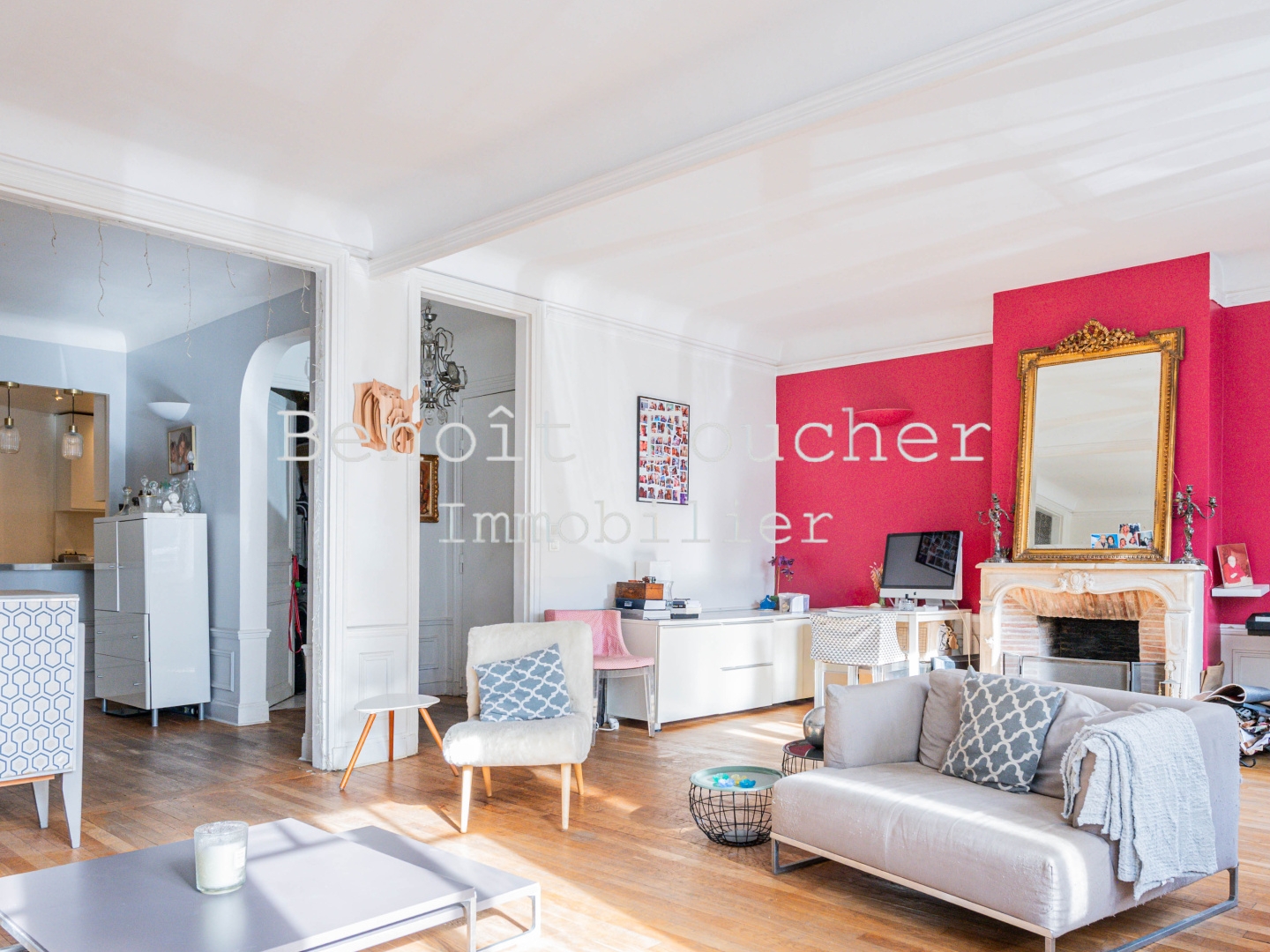 Appartement à vendre - 5 pièces - 132m2 - Paris 16e (75016)