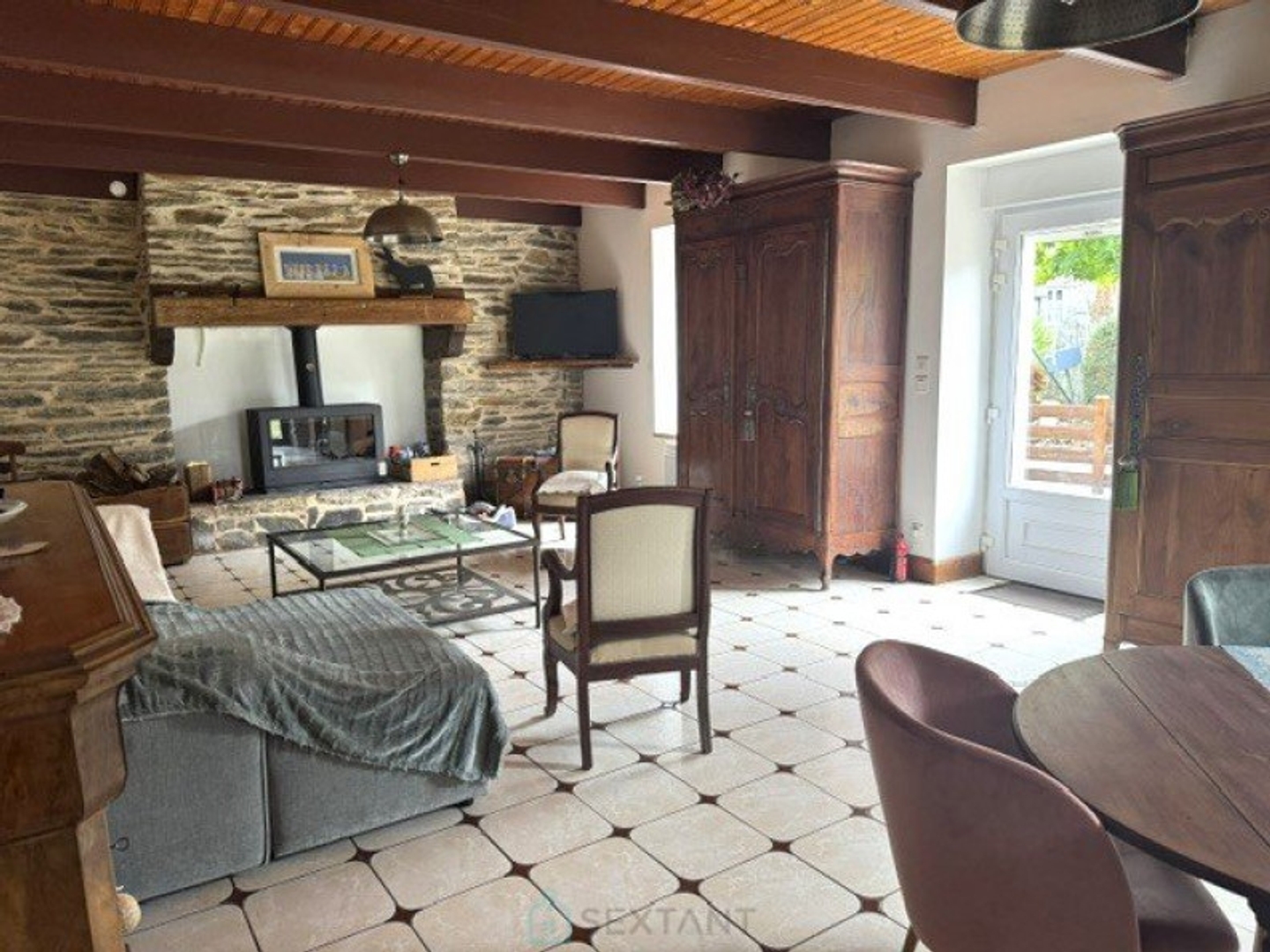 Maison à vendre - 6 pièces - 121m2 - Saint-Thois (29520)