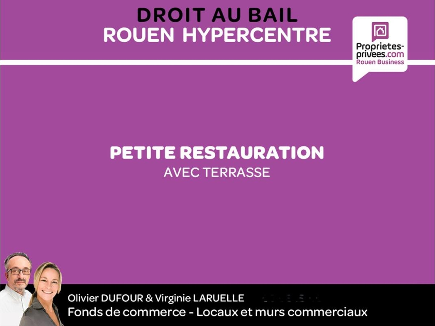 Magasin à vendre - 65m2 - Rouen (76000)