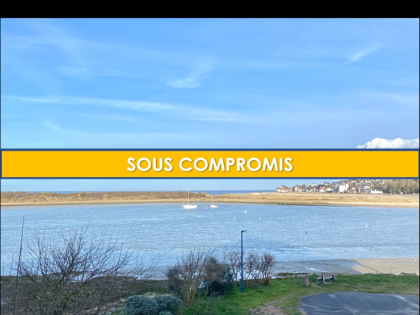 Port Guillaume - Appartement 4 pièces face à la Dives et à la mer