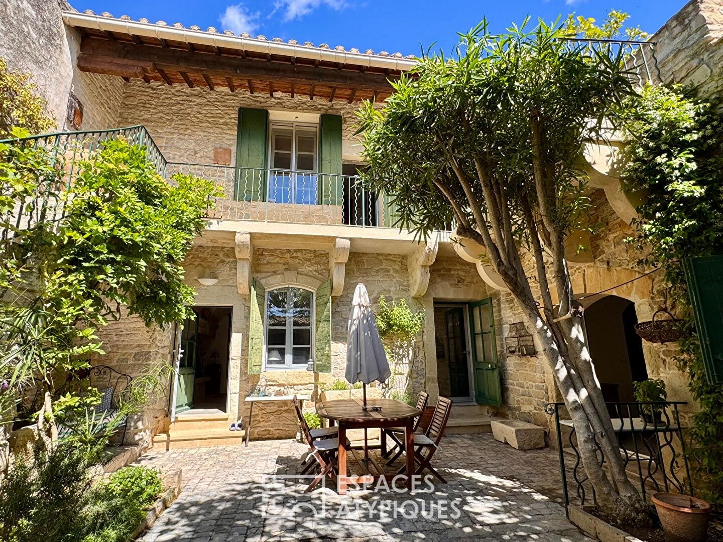 Entre Ciel et Histoire : Maison de charme et terrasse d'exception