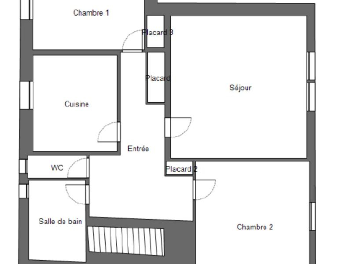 29520 Châteauneuf du Faou Appartement 2 chambres 77 m² proche tous commerces