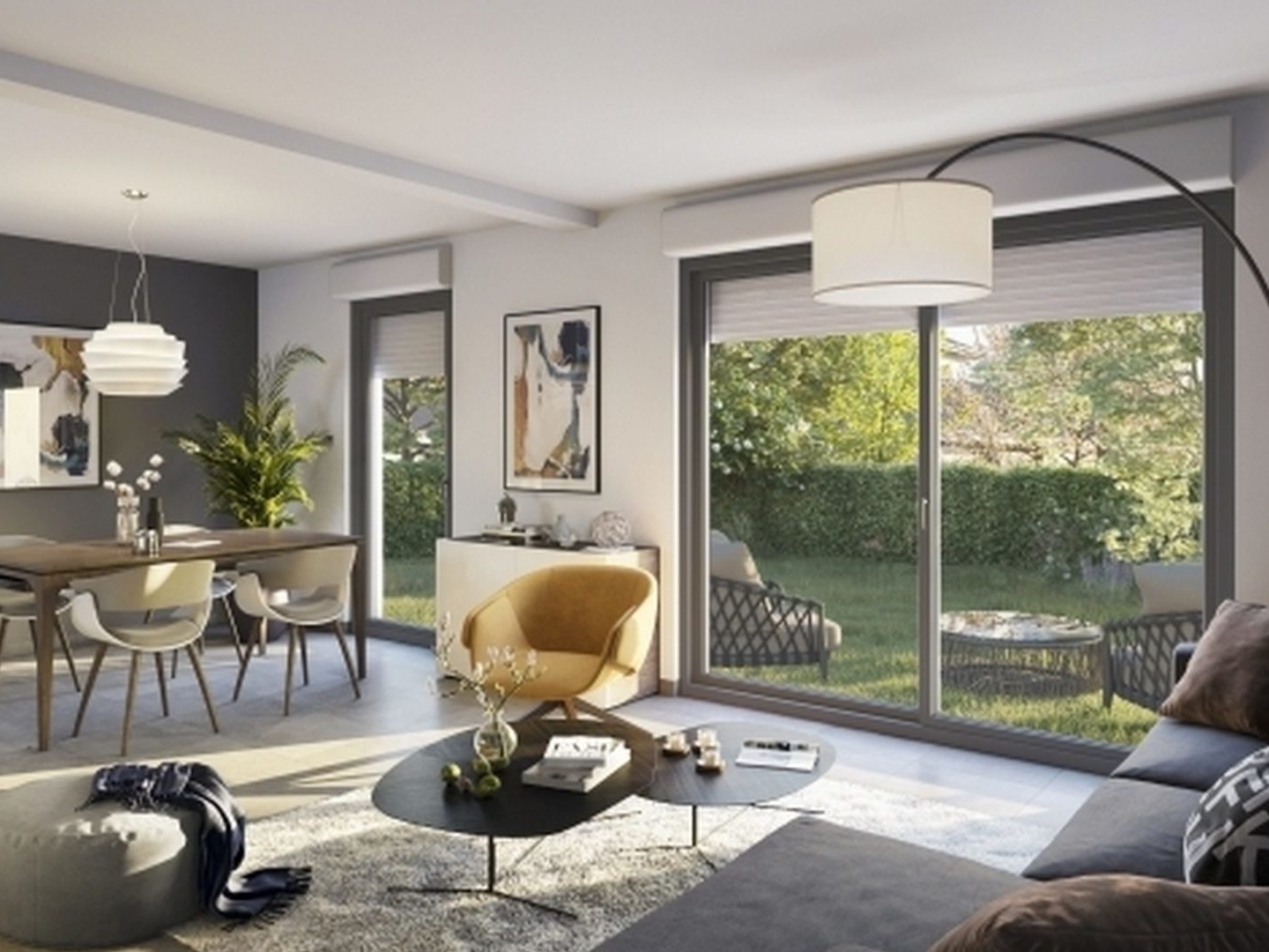 OLLIOULES beau T3 en rez-de-jardin