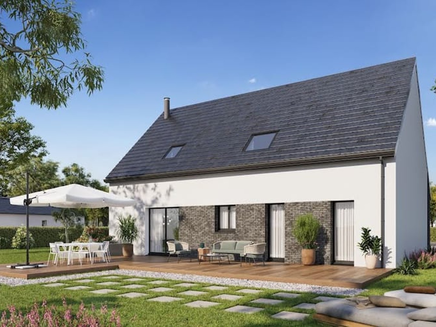 Maison à vendre - 5 pièces - 124m2 - Bourg-Achard (27310)