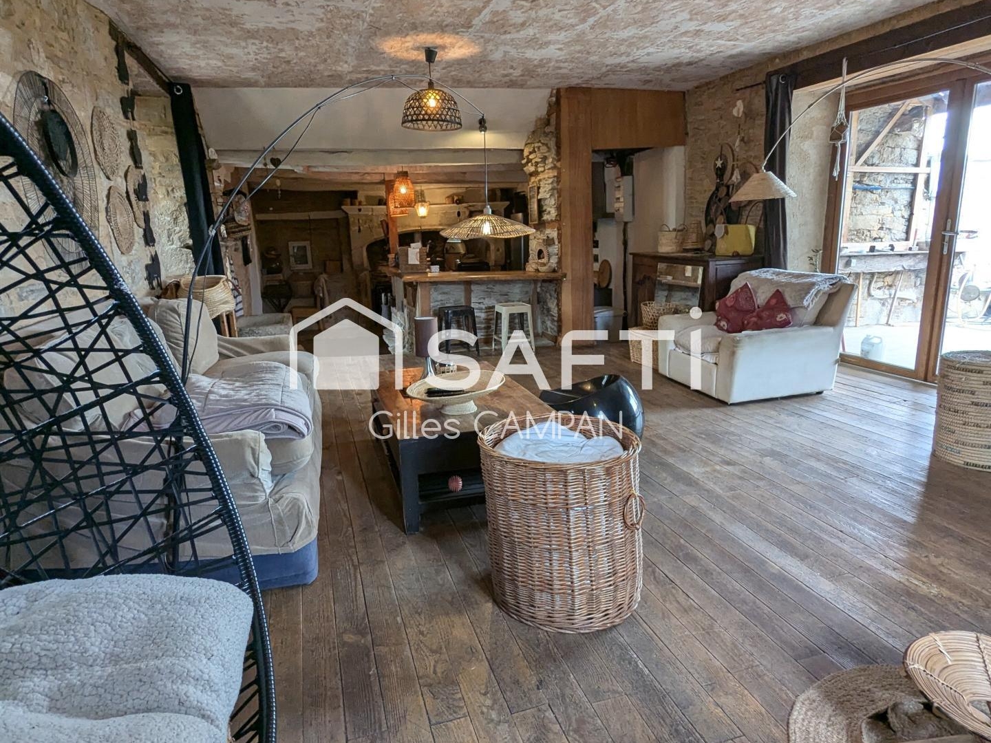 Maison à vendre - 4 pièces - 120m2 - Saint-Jean-De-Laur (46260)