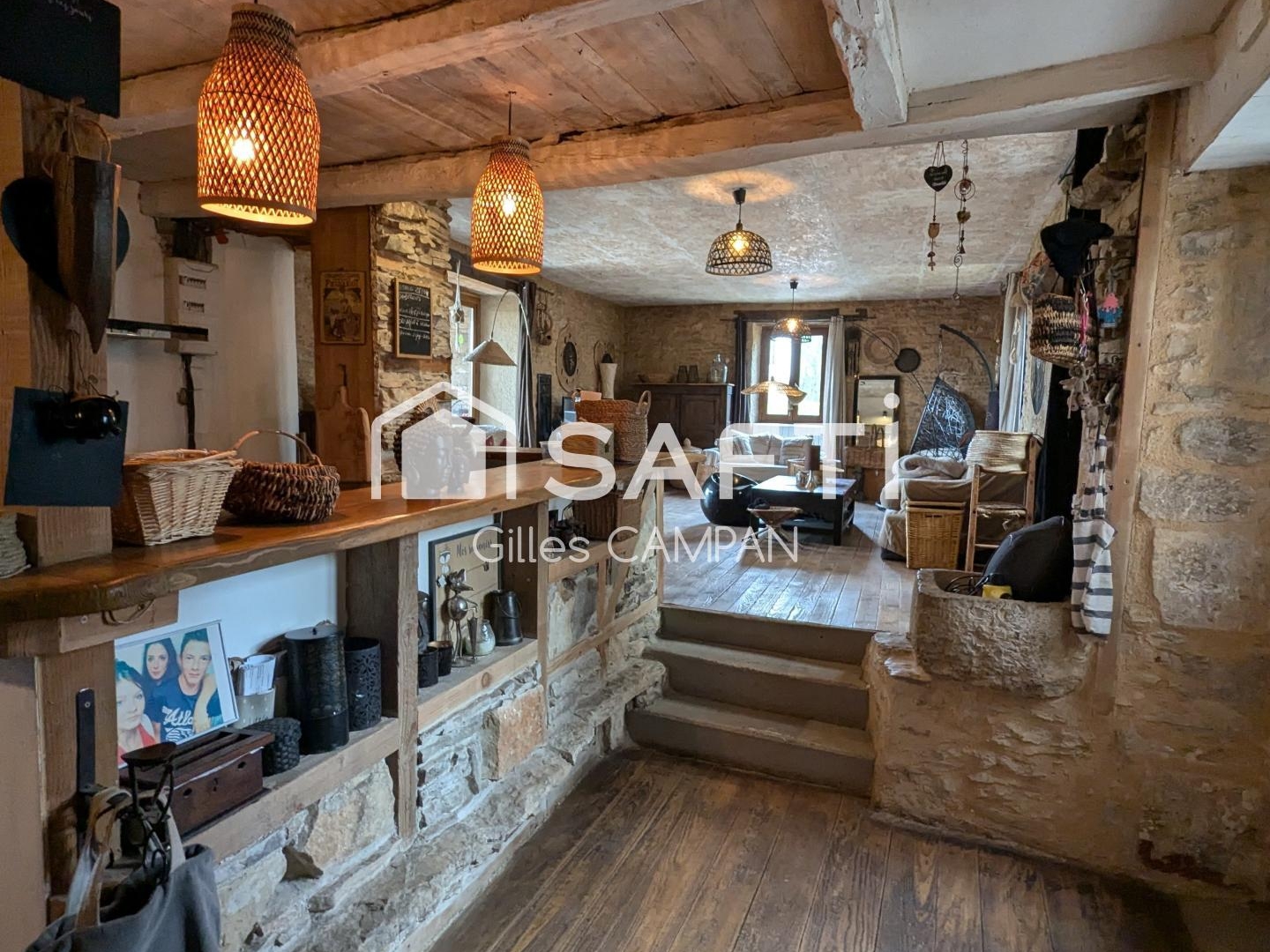 Maison à vendre - 4 pièces - 120m2 - Saint-Jean-De-Laur (46260)