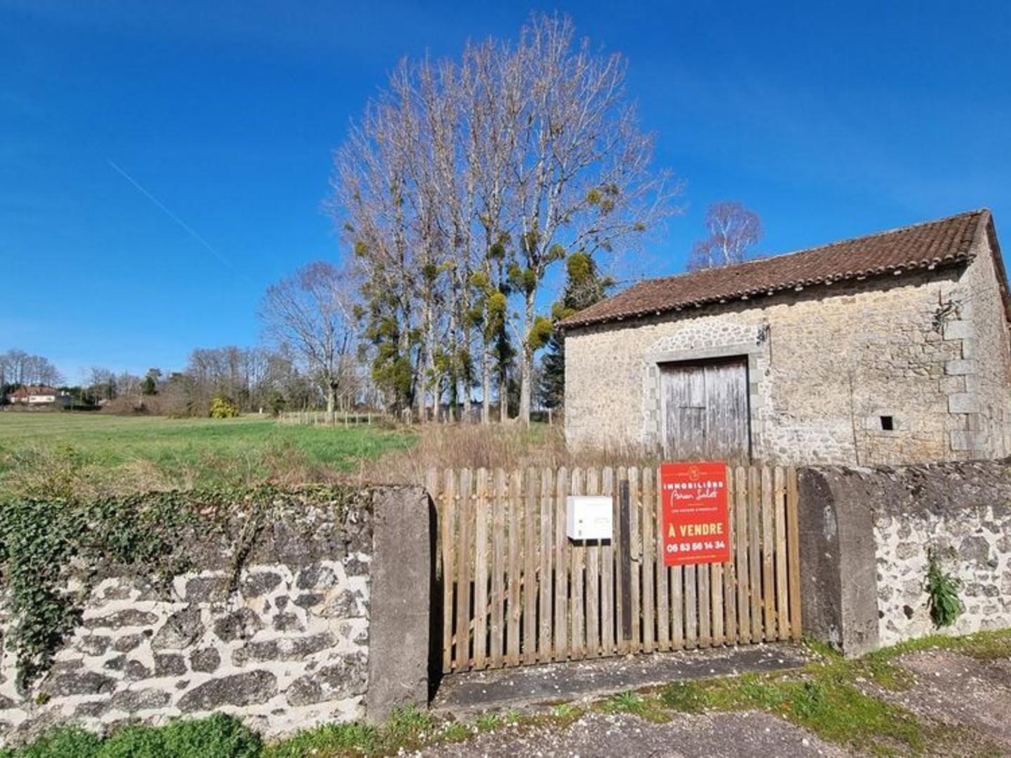 Grange avec terrain constructible