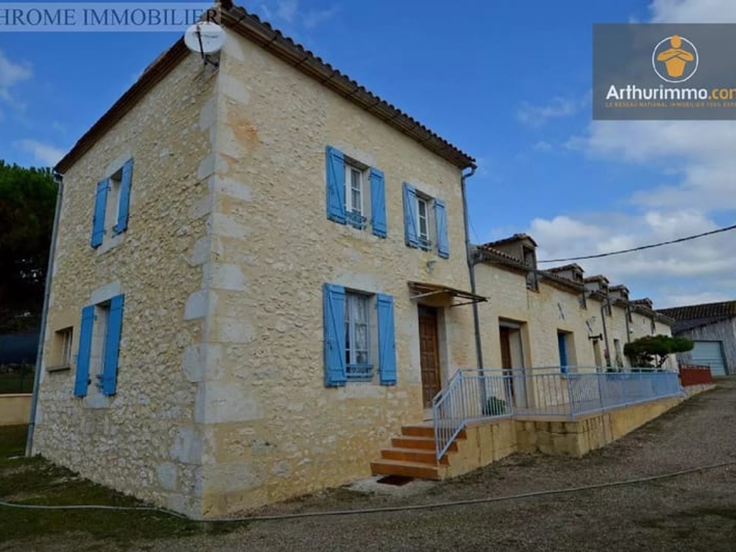 Maison à vendre - 11 pièces - 305m2 - Duras (47120)