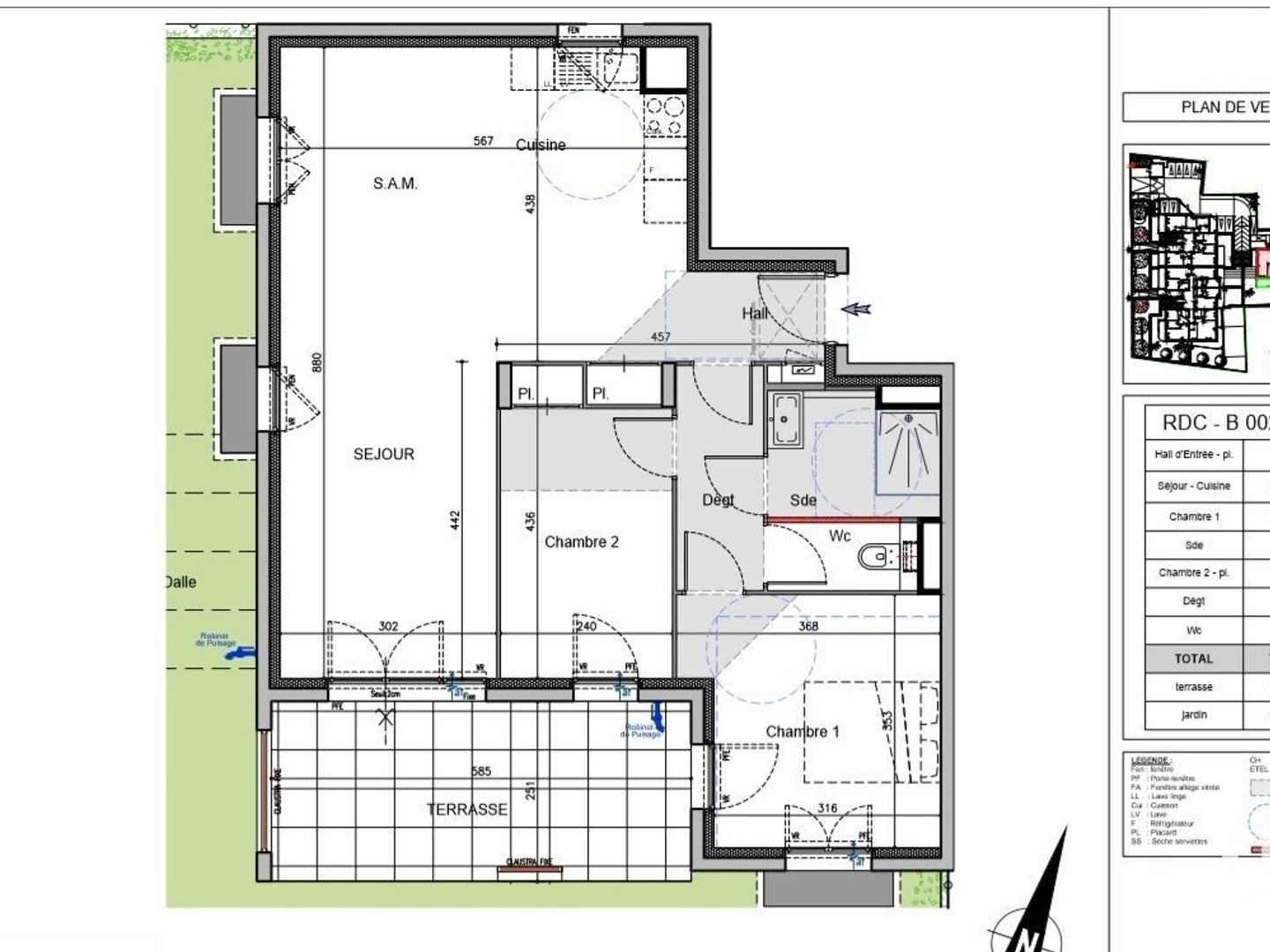 Vente Appartement 3 pièces
