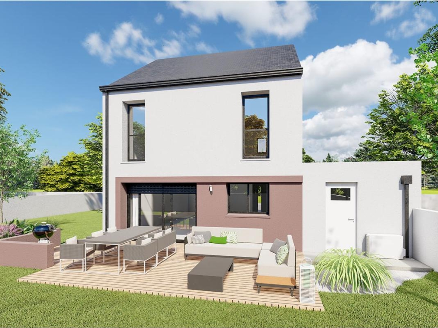 Maison à vendre - 82m2 - Le Temple-De-Bret... (44360)