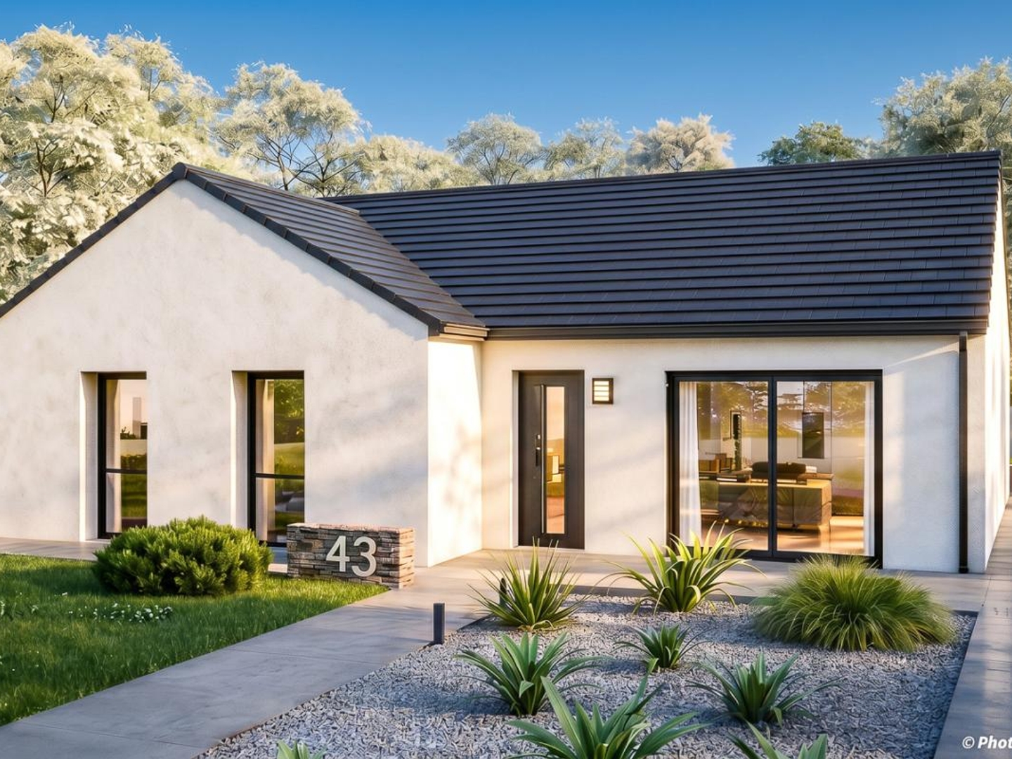 Terrain + maison 104 m²
