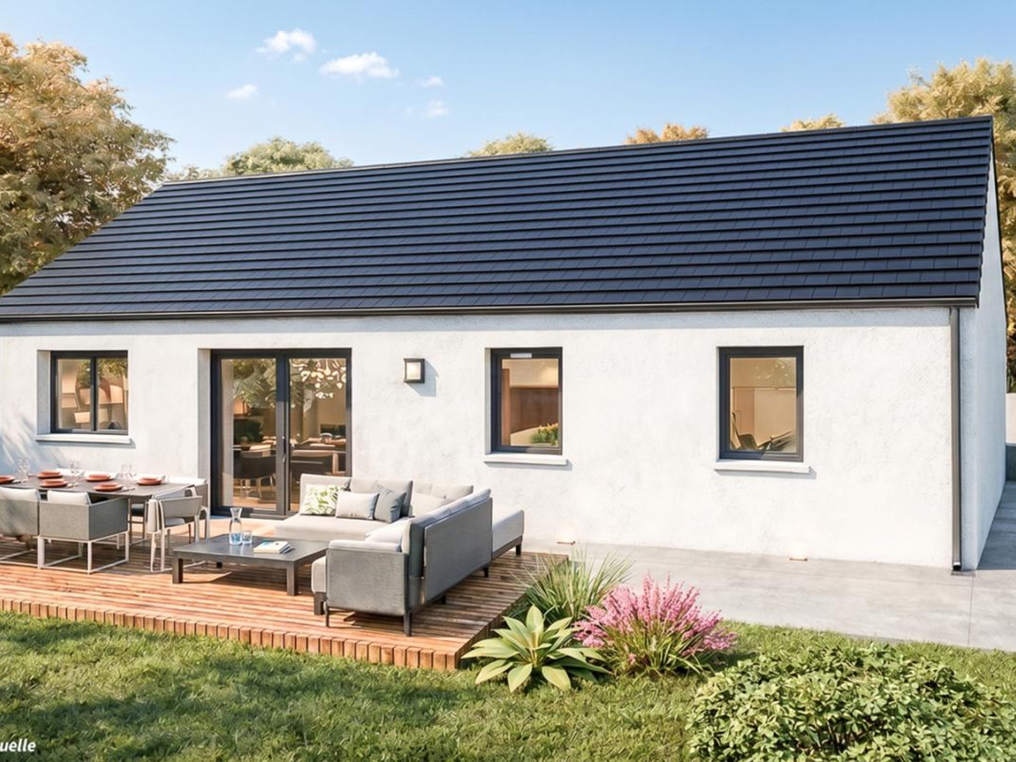 Maison à vendre - 104m2 - Saulnières (28500)