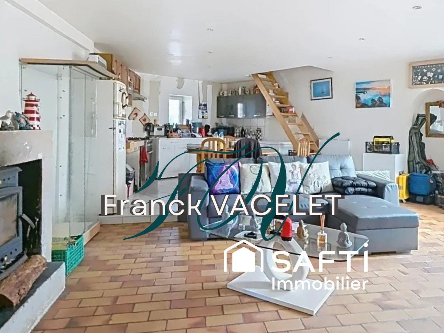 Maison à vendre - 2 pièces - 70m2 - Hure (33190)