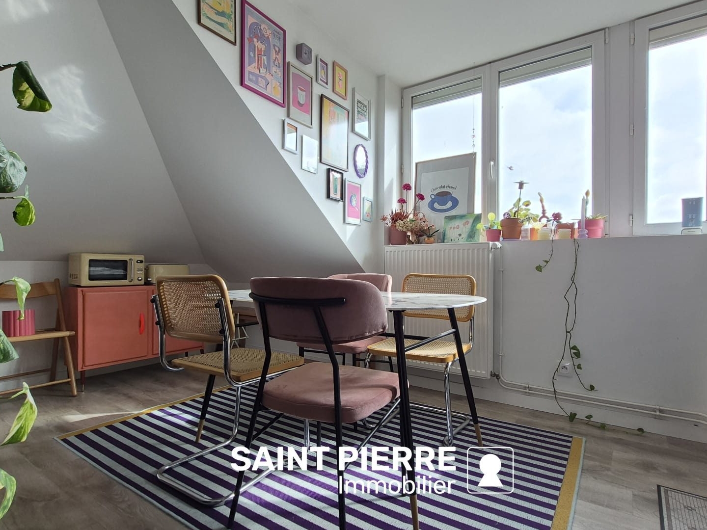 Appartement à vendre - 3 pièces - 59m2 - Moulins-Lès-Metz (57160)