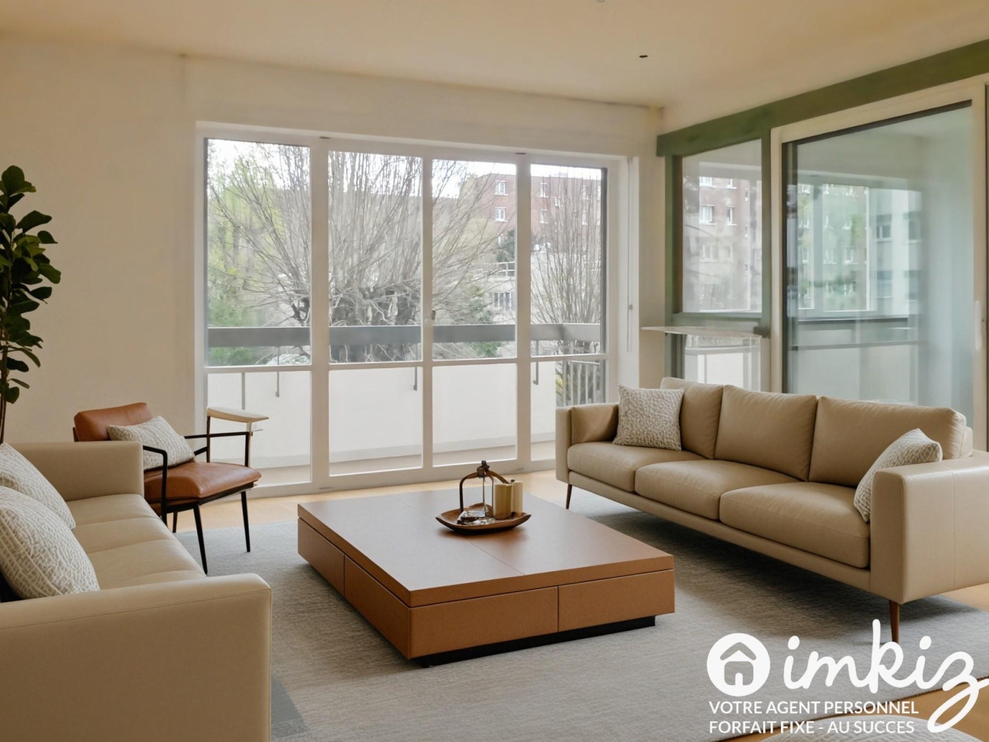 Quartier Petit Ivry - PARC privé - 5p - Balcon