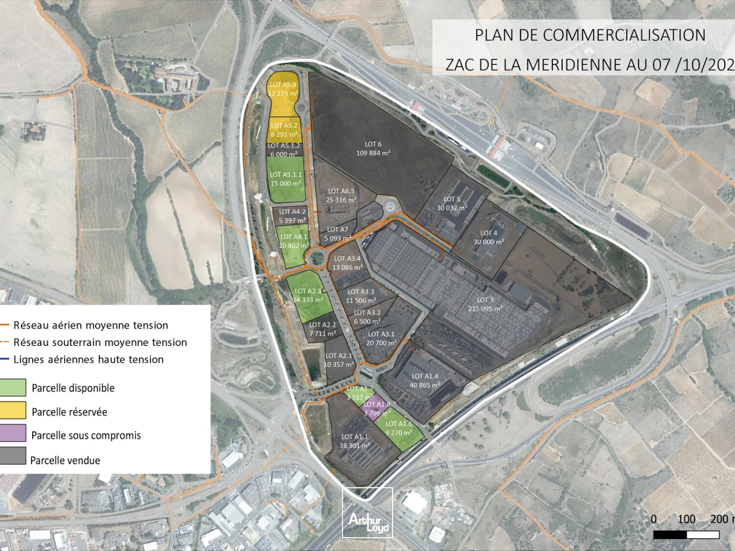 Terrain à vendre - 15021m2 - Béziers (34500)